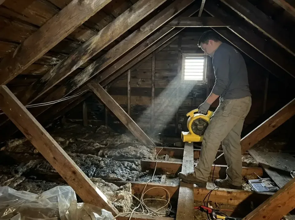 attic-water-damage-drying-proc-007 — frequently asked questions, Emergency Water Extraction & 24/7 Flood Response in Broad C…